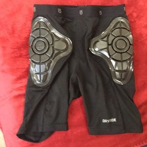 Burton total impact shorts for kids